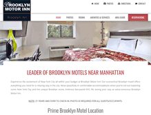 Tablet Screenshot of brooklynmotorinn.com